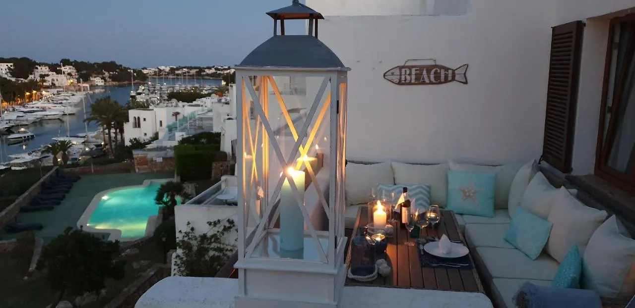 Marina Calador Harbourview: Seaside Oasis with Pool and Garden Apartment Cala d'Or